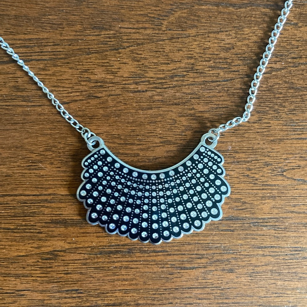 RBG Dissent Collar Statement Necklace